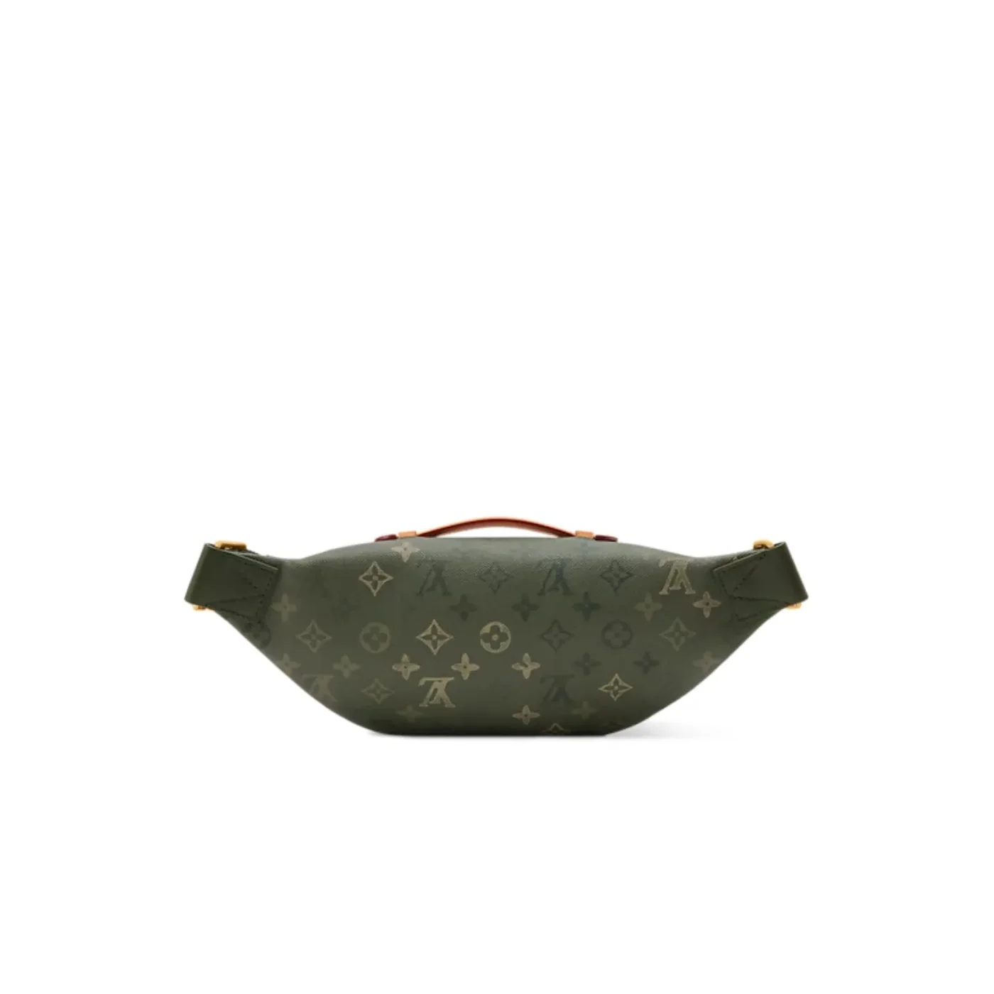 Louis Vuitton Rush Bumbag in Khaki Gold Hardware