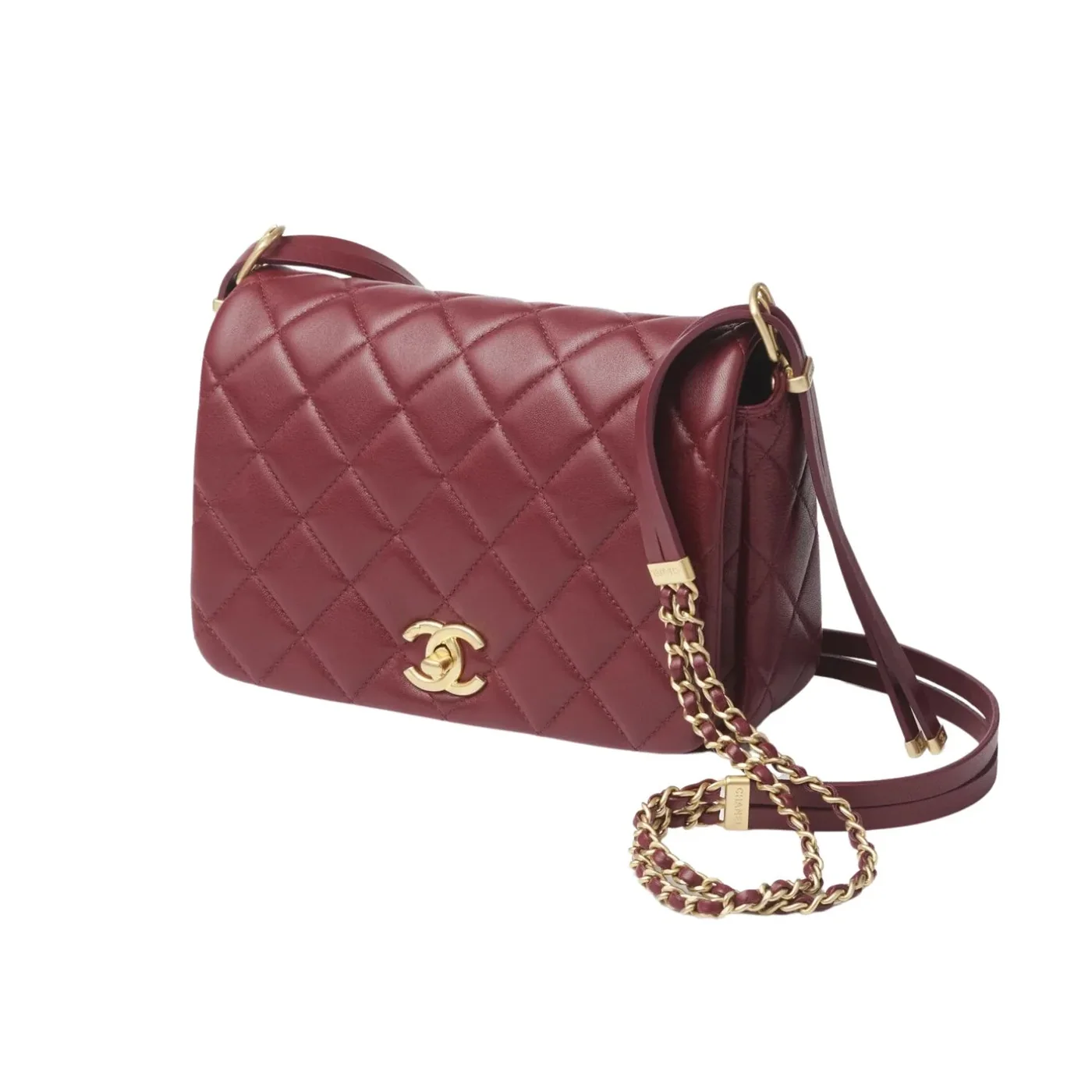 Chanel Small Flap Bag Dark Brown AS4353 NN271- 8.4 Inches/ Chanel Small Flap Bag Dark Brown AS4353 NN271- 8.4 Inches/