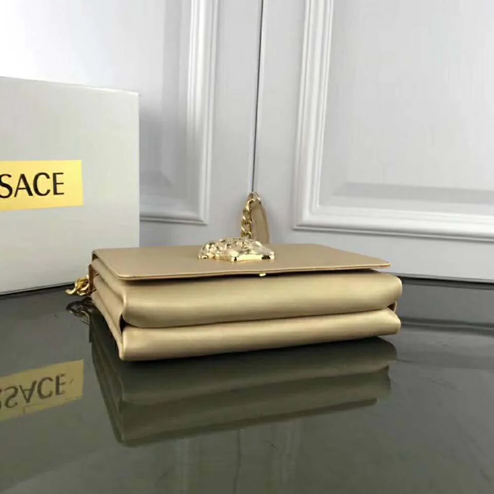 Versace Laminated Palazzo Evening Bag for Women