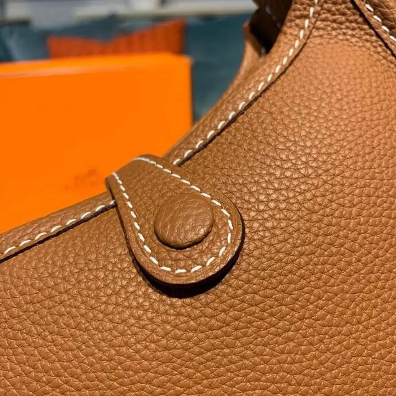 Hermes Mini Evelyne Brown / Hermes Mini Evelyne Brown /