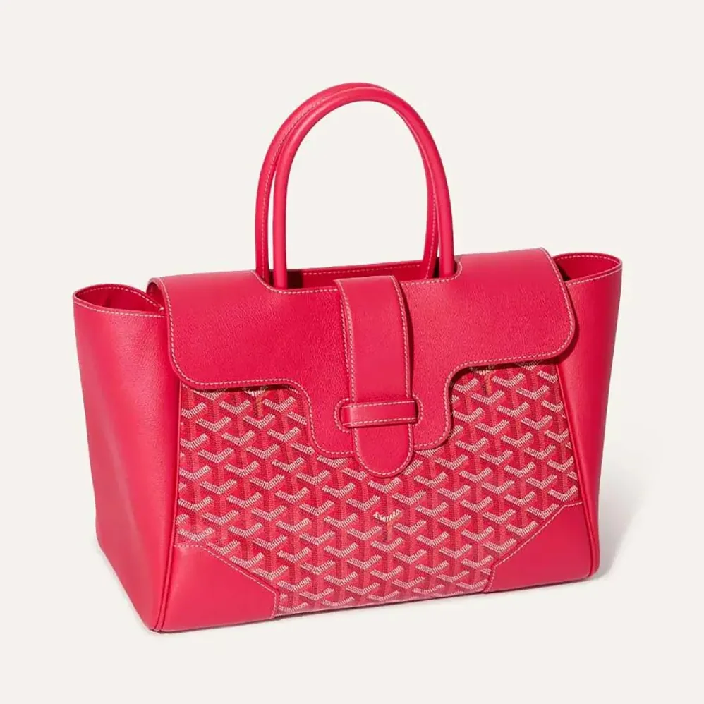 Goyard Saïgon Tote Bag for Women in Pink Goyard Saïgon Tote Bag for Women in Pink