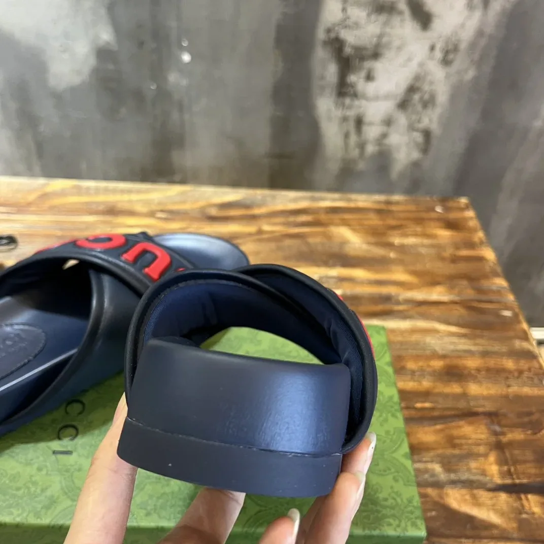 Gucci Sandal Navy Blue for Men