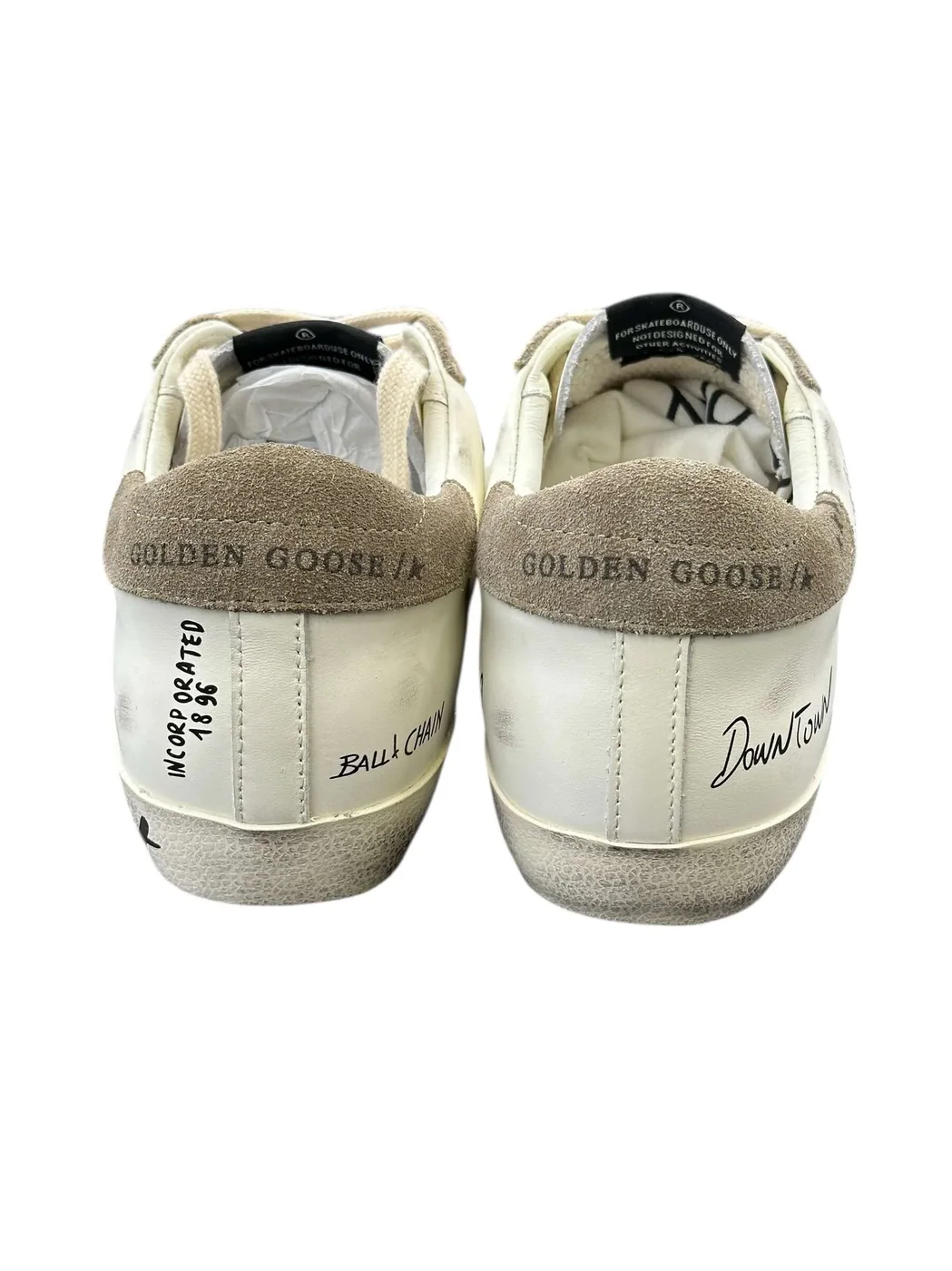 Super-Star with suede star and beige heel tab