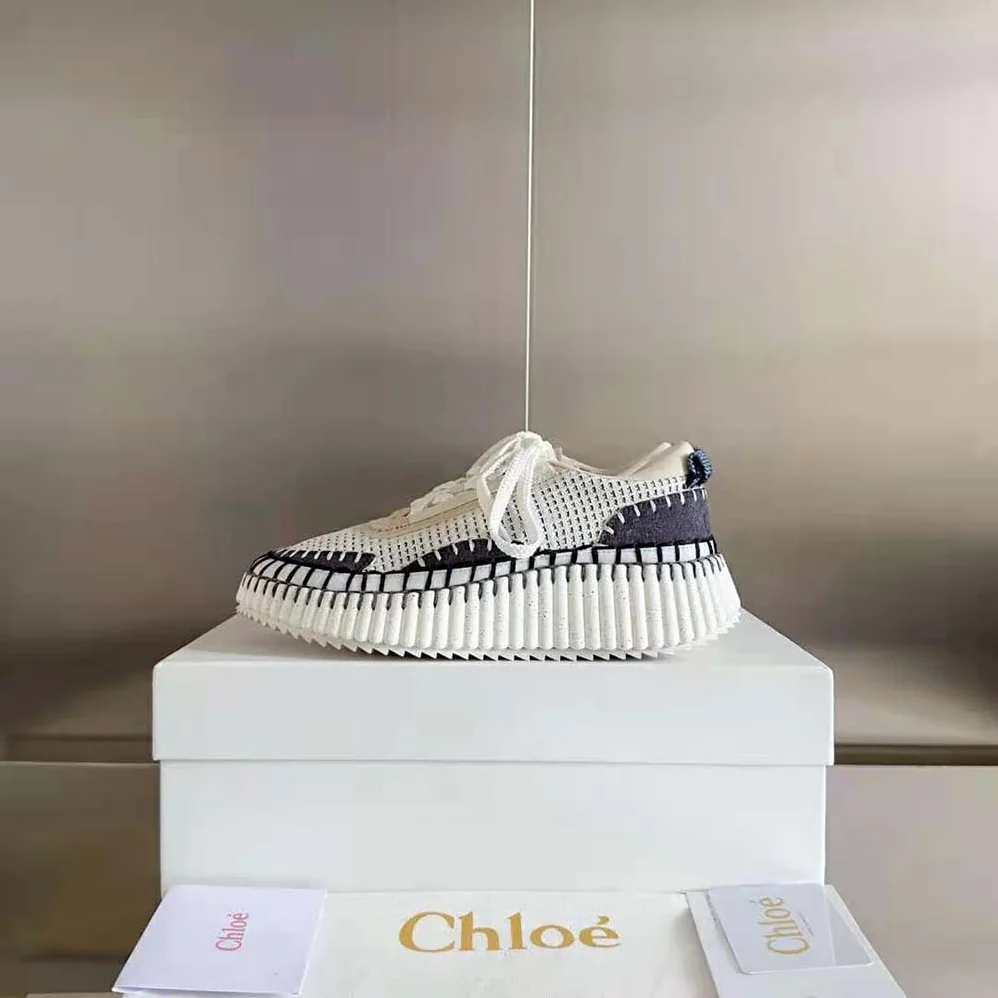 Chloe Nama Sneaker for Unisex in Blue Chloe Nama Sneaker for Unisex in Blue