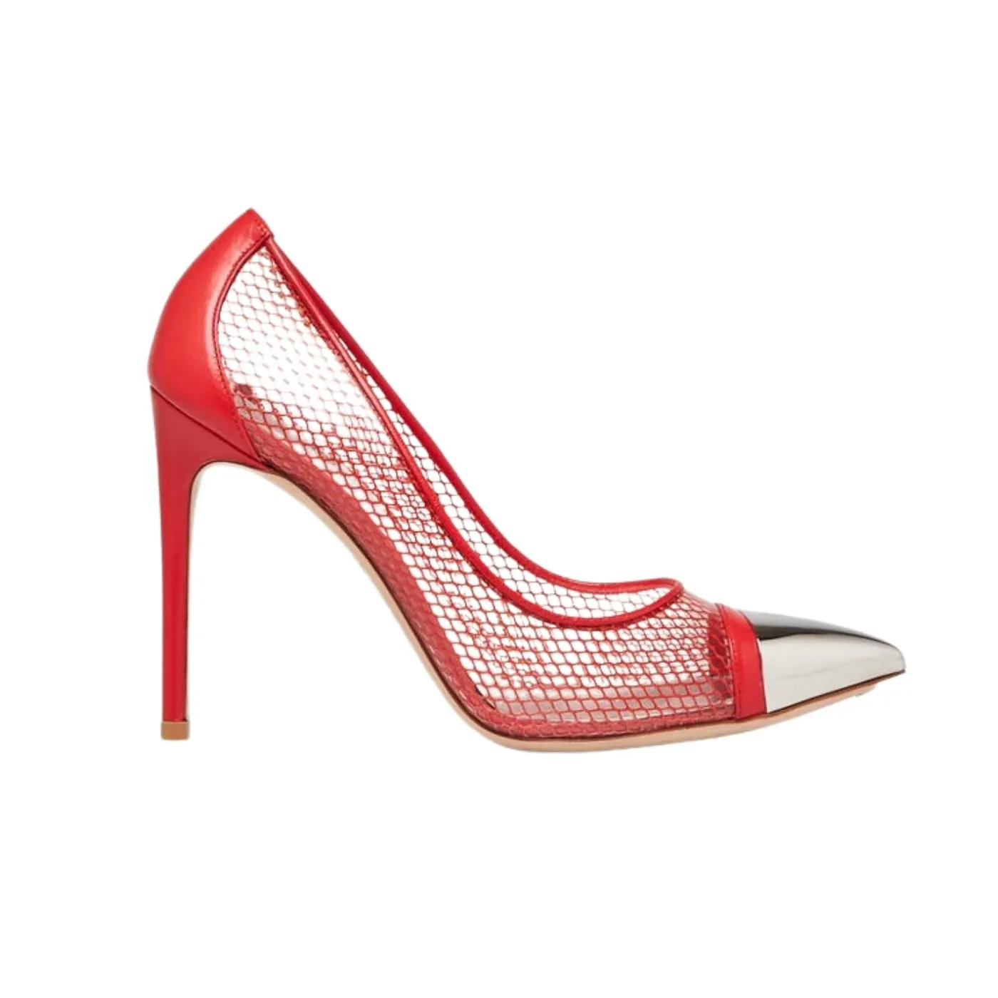 Louis Vuitton Mesh And PVC Twist Pumps Red Louis Vuitton Mesh And PVC Twist Pumps Red