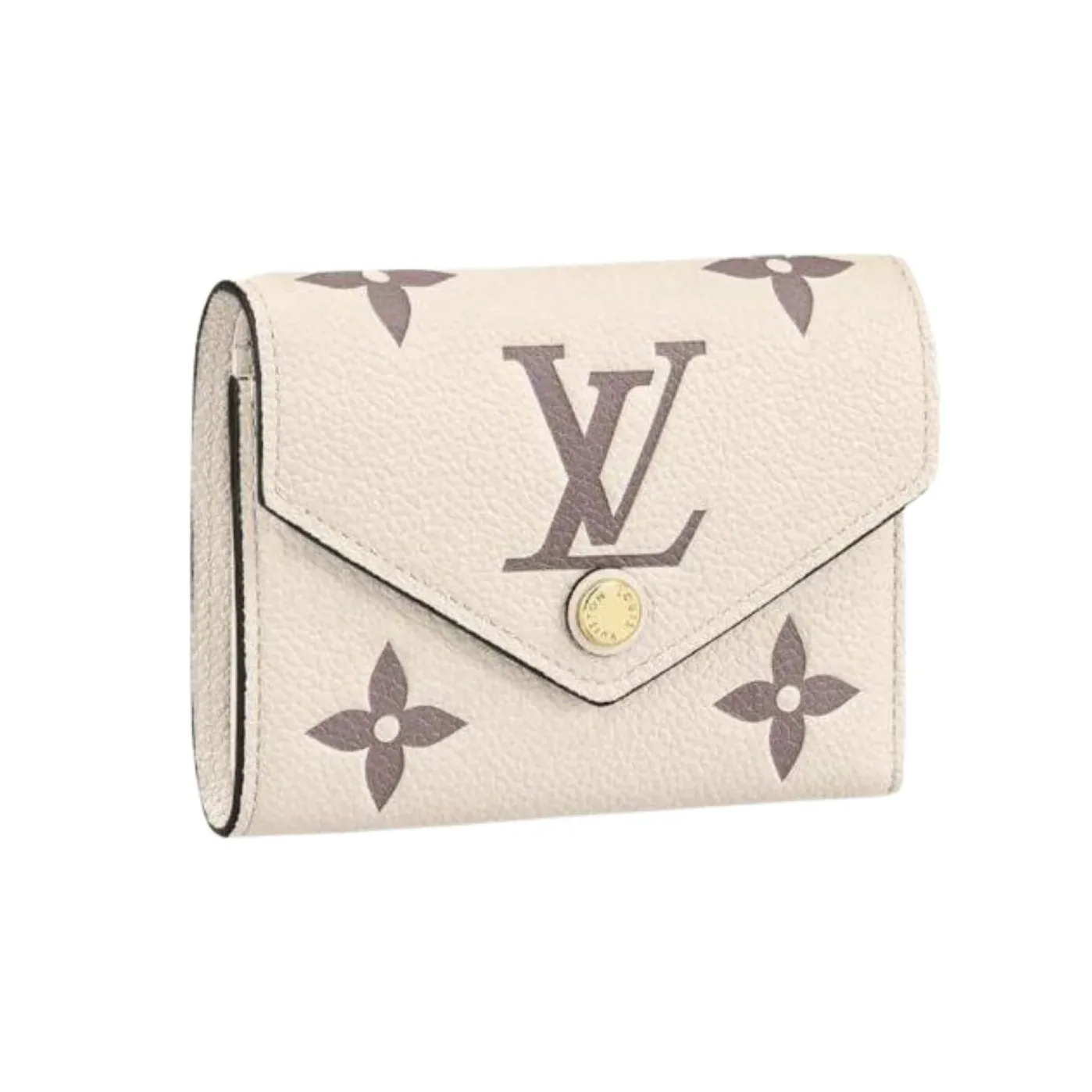 Louis Vuitton Victorine Wallet Monogram Empreinte Beige Louis Vuitton Victorine Wallet Monogram Empreinte Beige