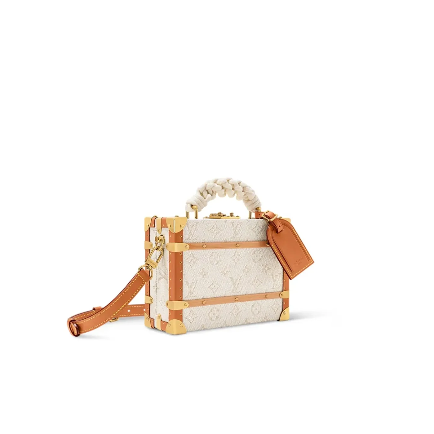 Louis Vuitton Handle Trunk Bag Off in White /