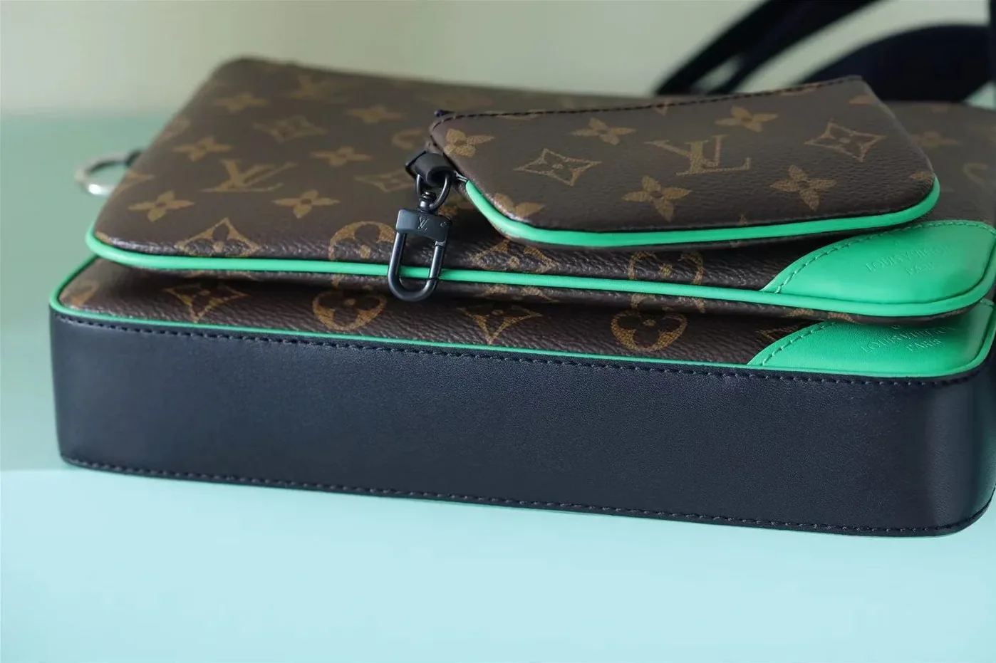 Louis Vuitton Trio Messenger Monogram Macassar Canvas By Virgil Ablohs Green Louis Vuitton Trio Messenger Monogram Macassar Canvas By Virgil Ablohs Green