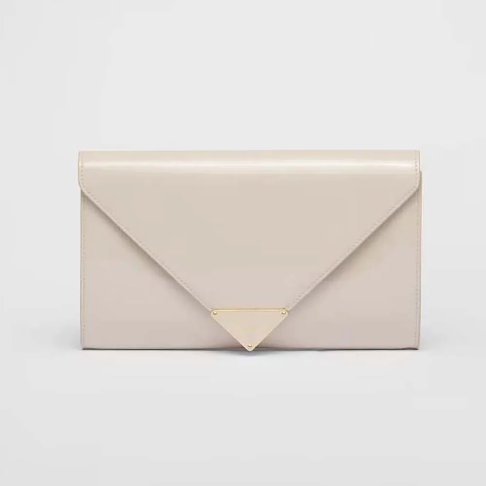 Prada Patent Leather Mini-bag for Women in White