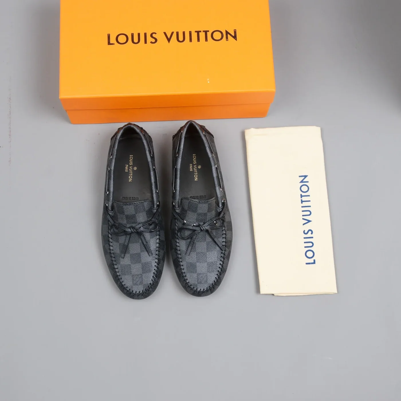 Louis Vuitton Driver Moccasin Black Virgil Abloh Louis Vuitton Driver Moccasin Black Virgil Abloh