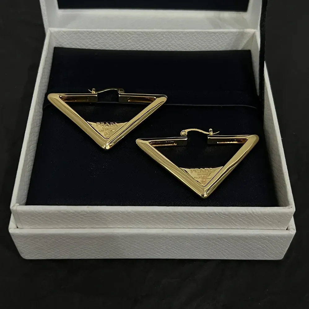 Prada Metal Earrings for Women Prada Metal Earrings for Women