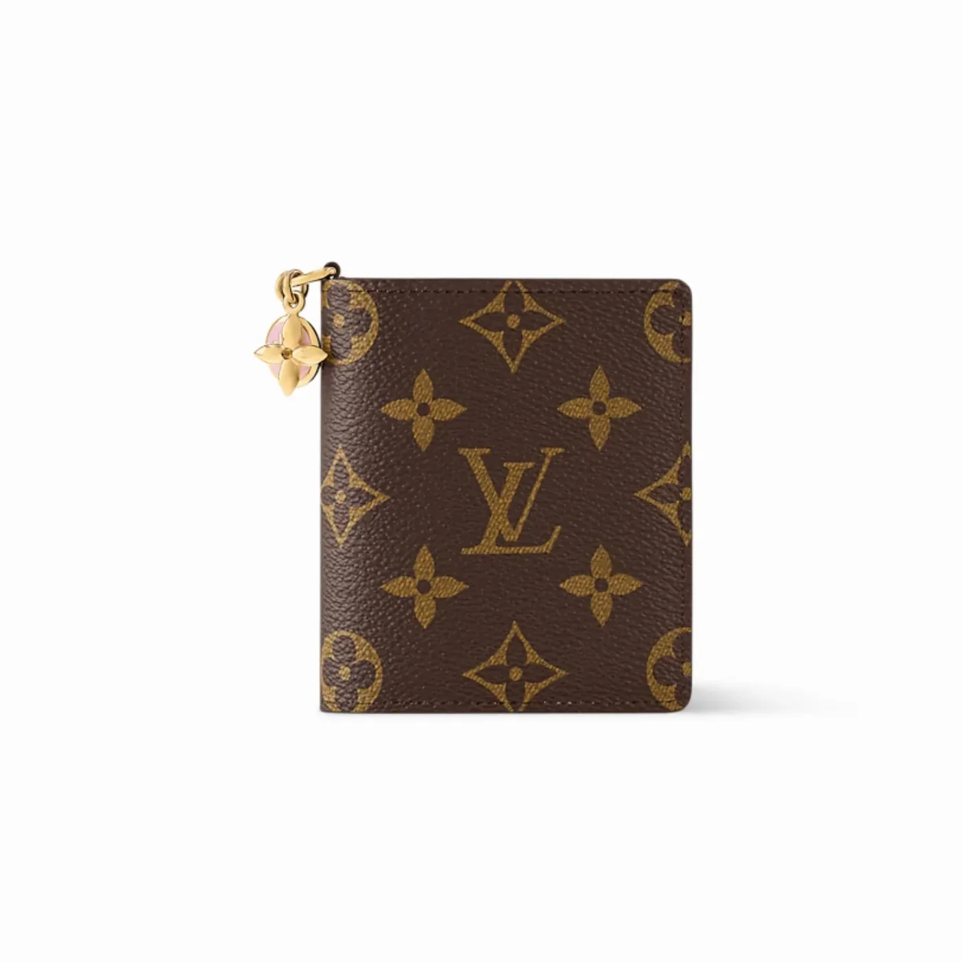 Louis Vuitton LV Charms Pocket Wallet Monogram in Pink /
