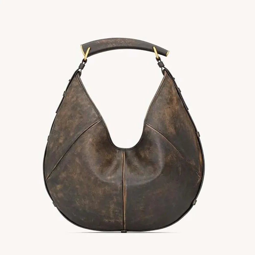 Saint Laurent YSL Mombasa Medium In Vintage Leather for Women Saint Laurent YSL Mombasa Medium In Vintage Leather for Women