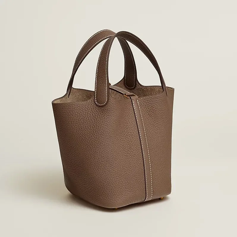 Hermes Picotin Lock 18 Bag Brown / Hermes Picotin Lock 18 Bag Brown /