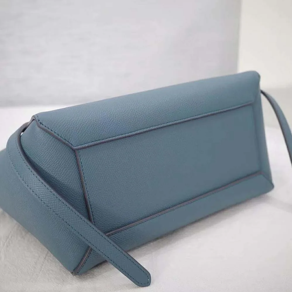 Celine Micro Belt Bag in Grained Calfskin for Women in Navy