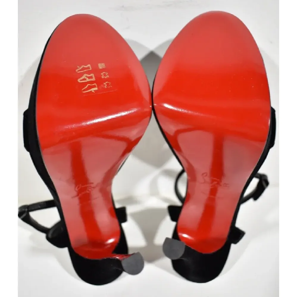 Christian Louboutin Loubigirl 100 mm Sandals Nappa leather for Women in Black