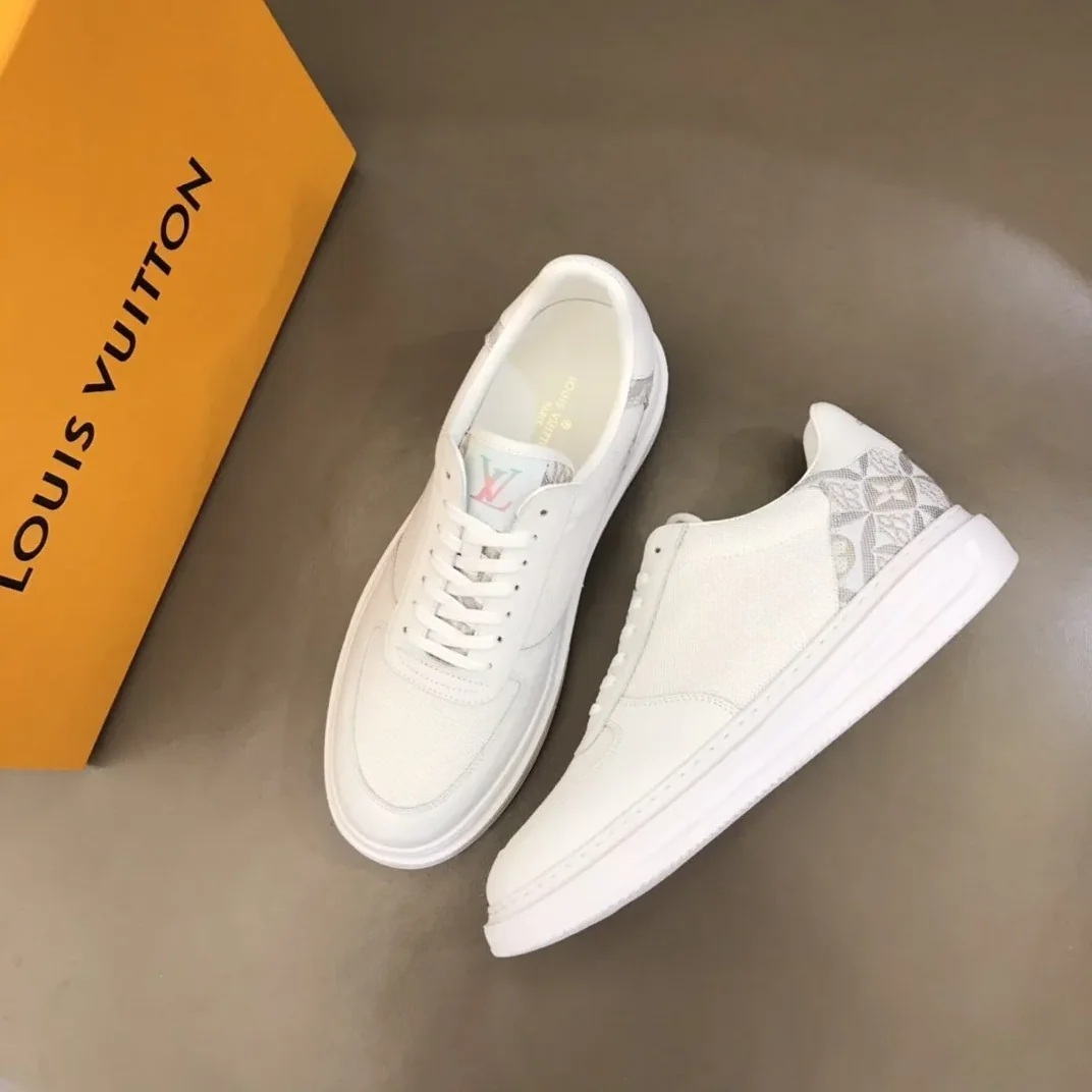 Louis Vuitton Rivoli Sneaker Monogram Metallic Canvas White Louis Vuitton Rivoli Sneaker Monogram Metallic Canvas White