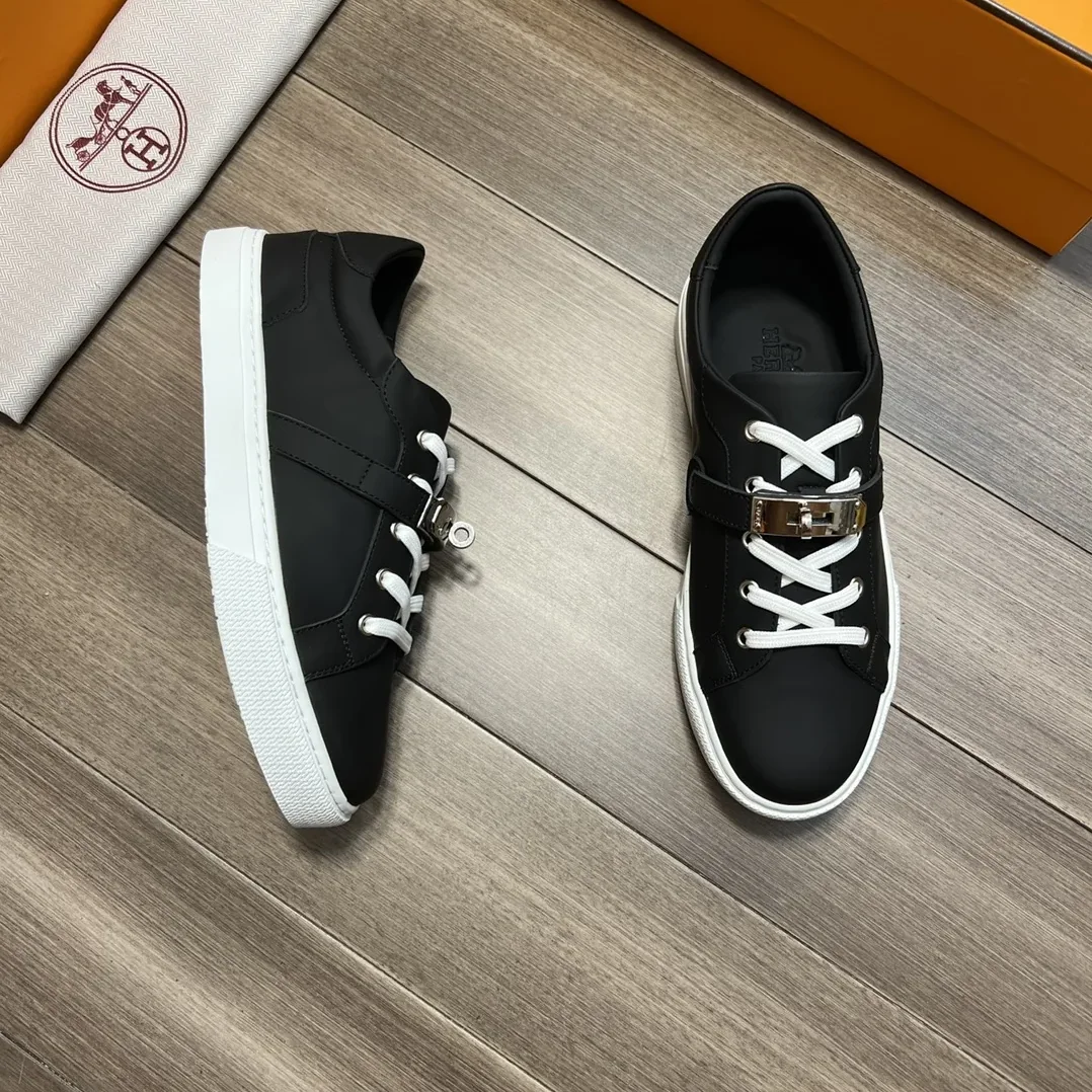 Hermes Casual Sneakers Black Hermes Casual Sneakers Black
