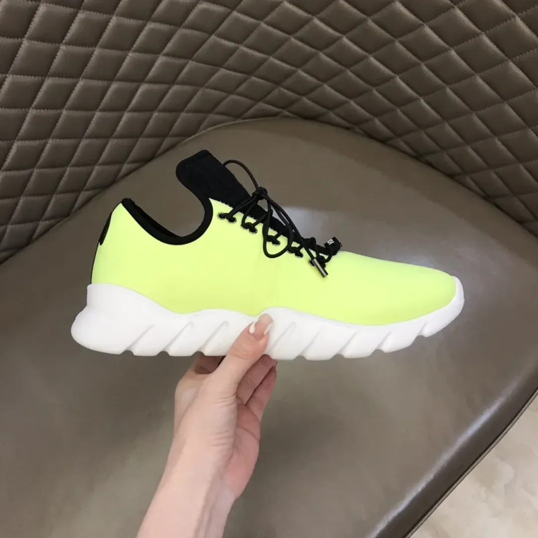 Fendi FD Faster Trainers Light Green Fendi FD Faster Trainers Light Green