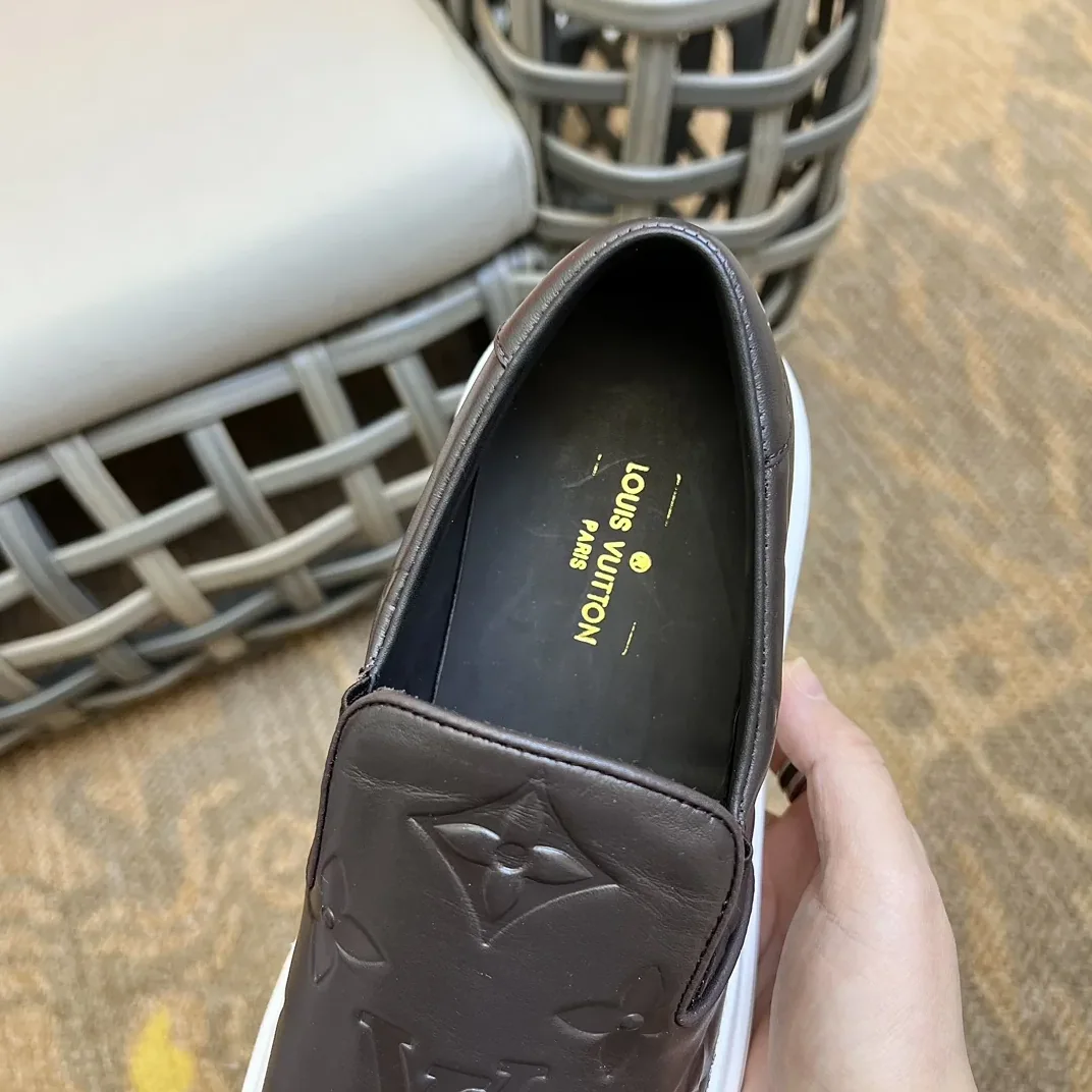Louis Vuitton Beverly Hills Slip On Brown Louis Vuitton Beverly Hills Slip On Brown
