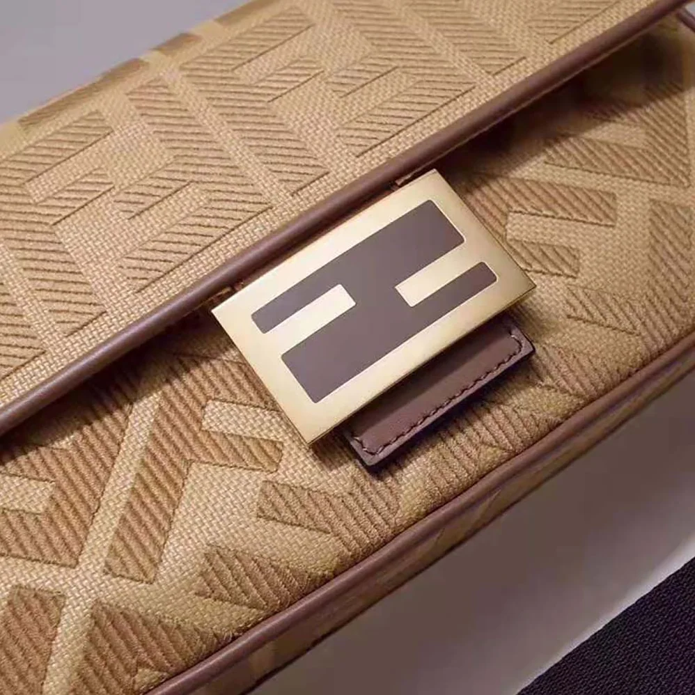 Fendi Baguette Natural Straw Bag for Women