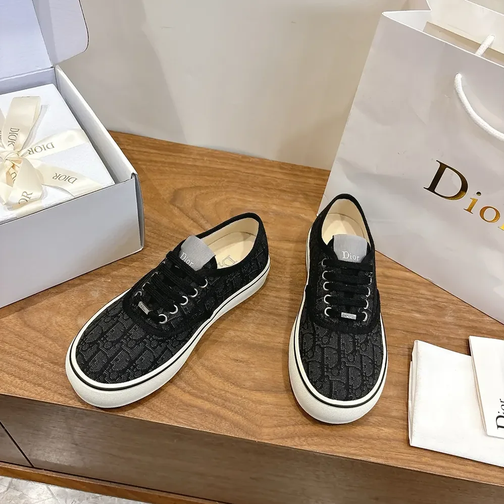 Dior Saltwind Sneaker Black Dior Oblique Jacquard for Unisex