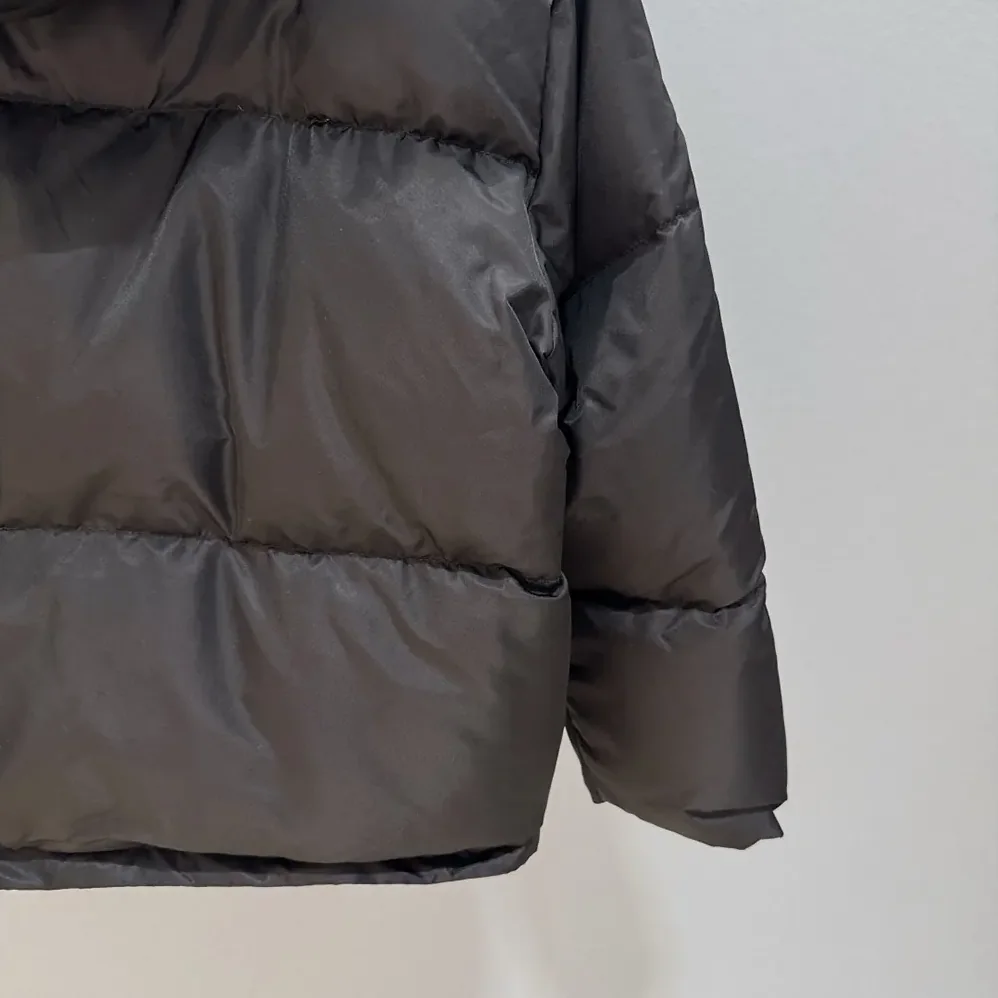 Prada Re-Nylon Down Jacket for Women in Black