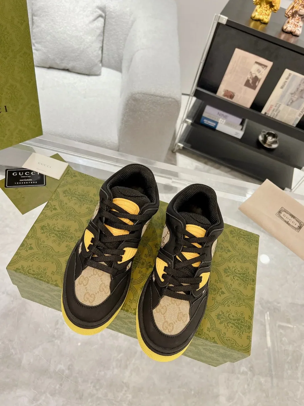 Gucci Basket Sneaker Black Gucci Basket Sneaker Black