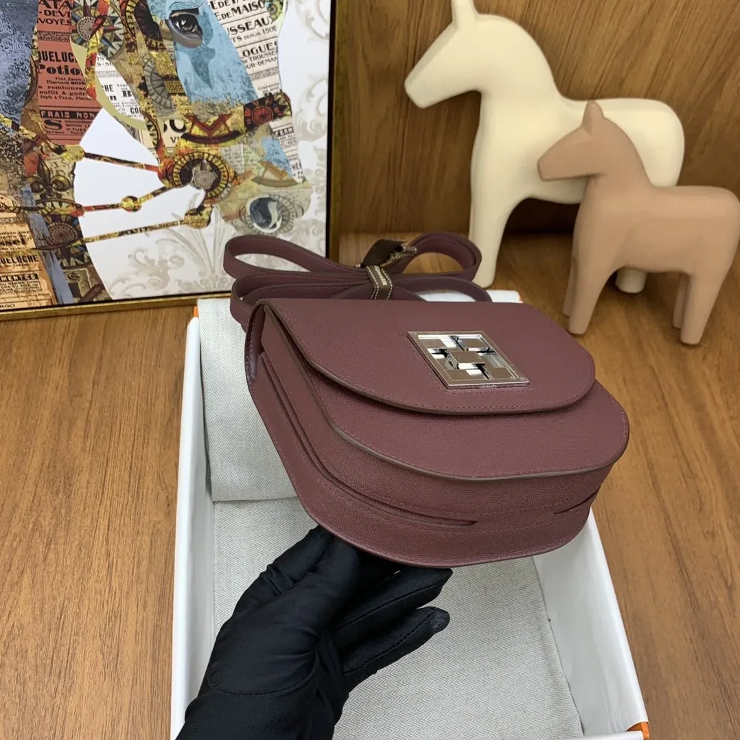 Hermes Mosaique 17 Burgundy, Silver Toned Hardware Bag Hermes Mosaique 17 Burgundy, Silver Toned Hardware Bag