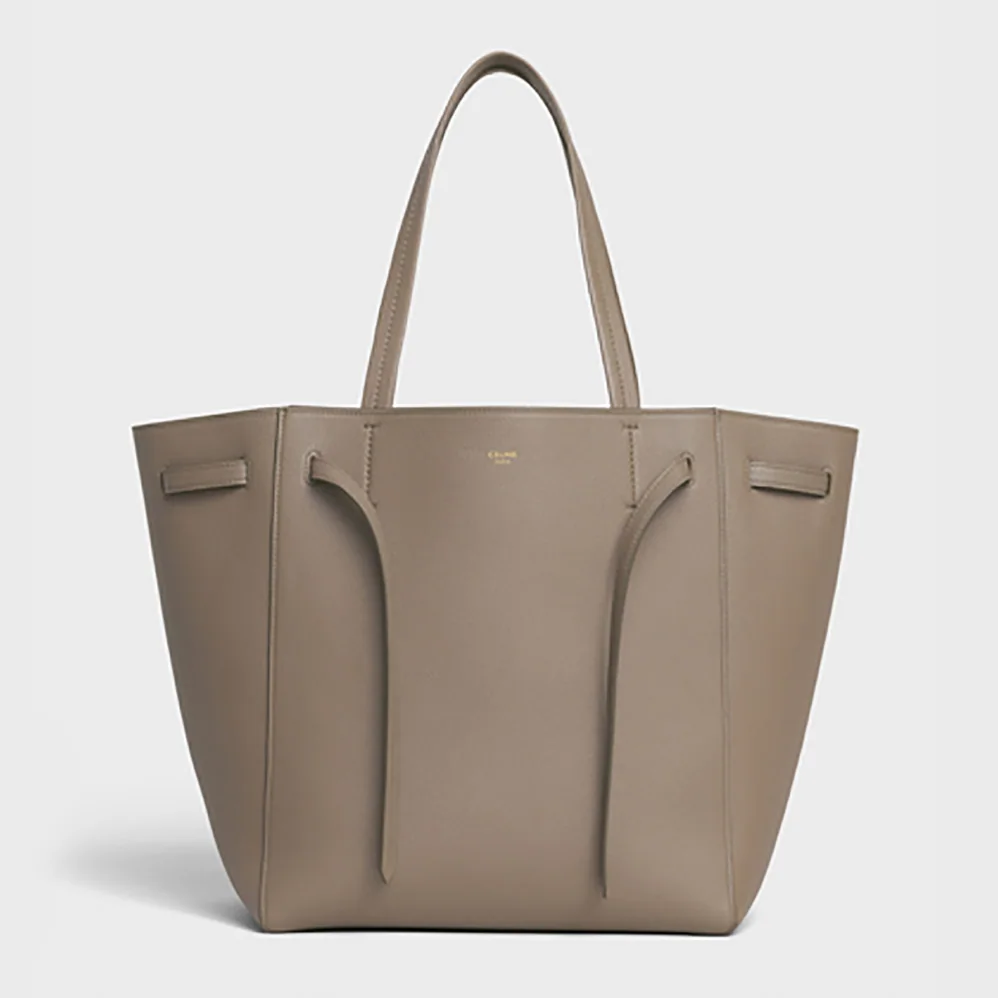 Celine Small Cabas Phantom in Soft Grained Calfskin for Women in Brown