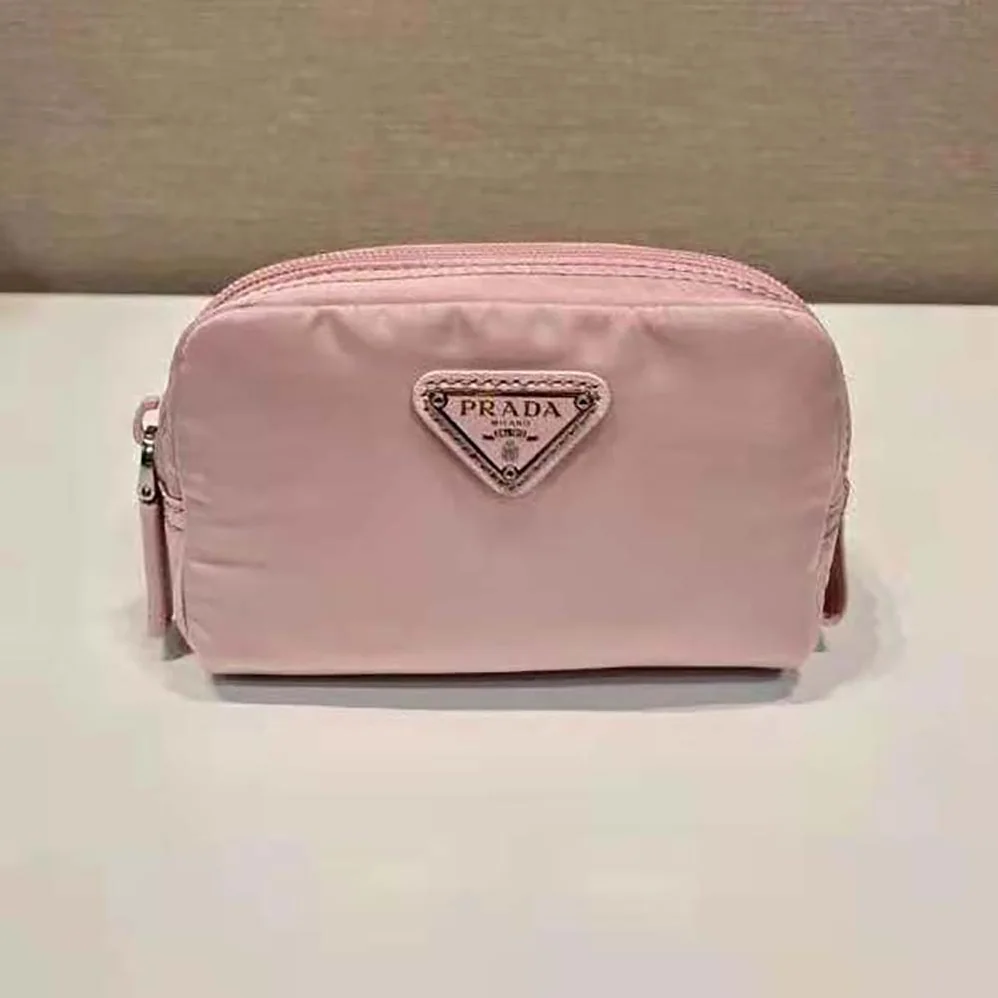 Prada Small Re-Nylon Wallet for Women in Pink Prada Small Re-Nylon Wallet for Women in Pink