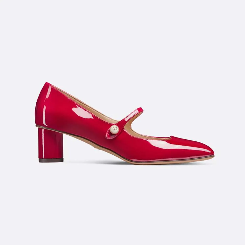 Dior Jolie Dior Pump Amaryllis Red Patent Calfskin for Women