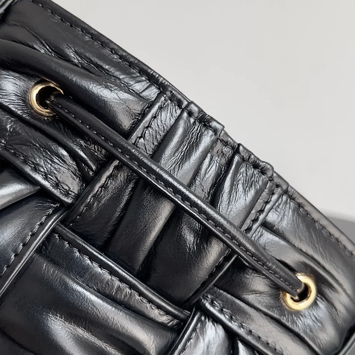 Bottega Veneta Small Cassette Bucket Bag Black Bottega Veneta Small Cassette Bucket Bag Black