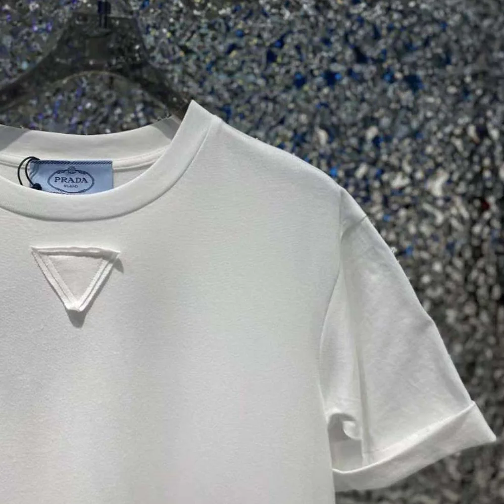Prada Jersey Dress The Asymmetrical Design for Women in White