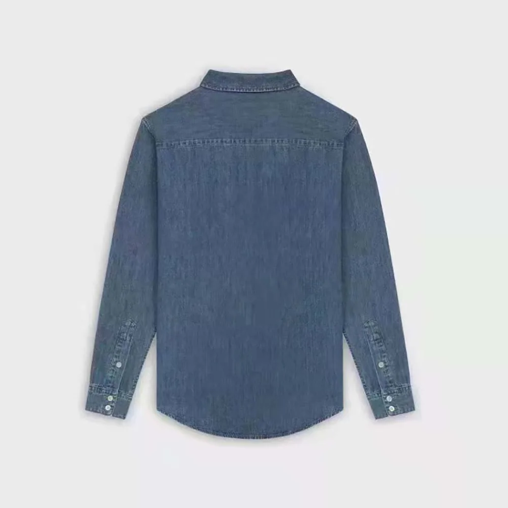 Celine Cowboy Shirt Sulky in Light Denim for Women Celine Cowboy Shirt Sulky in Light Denim for Women