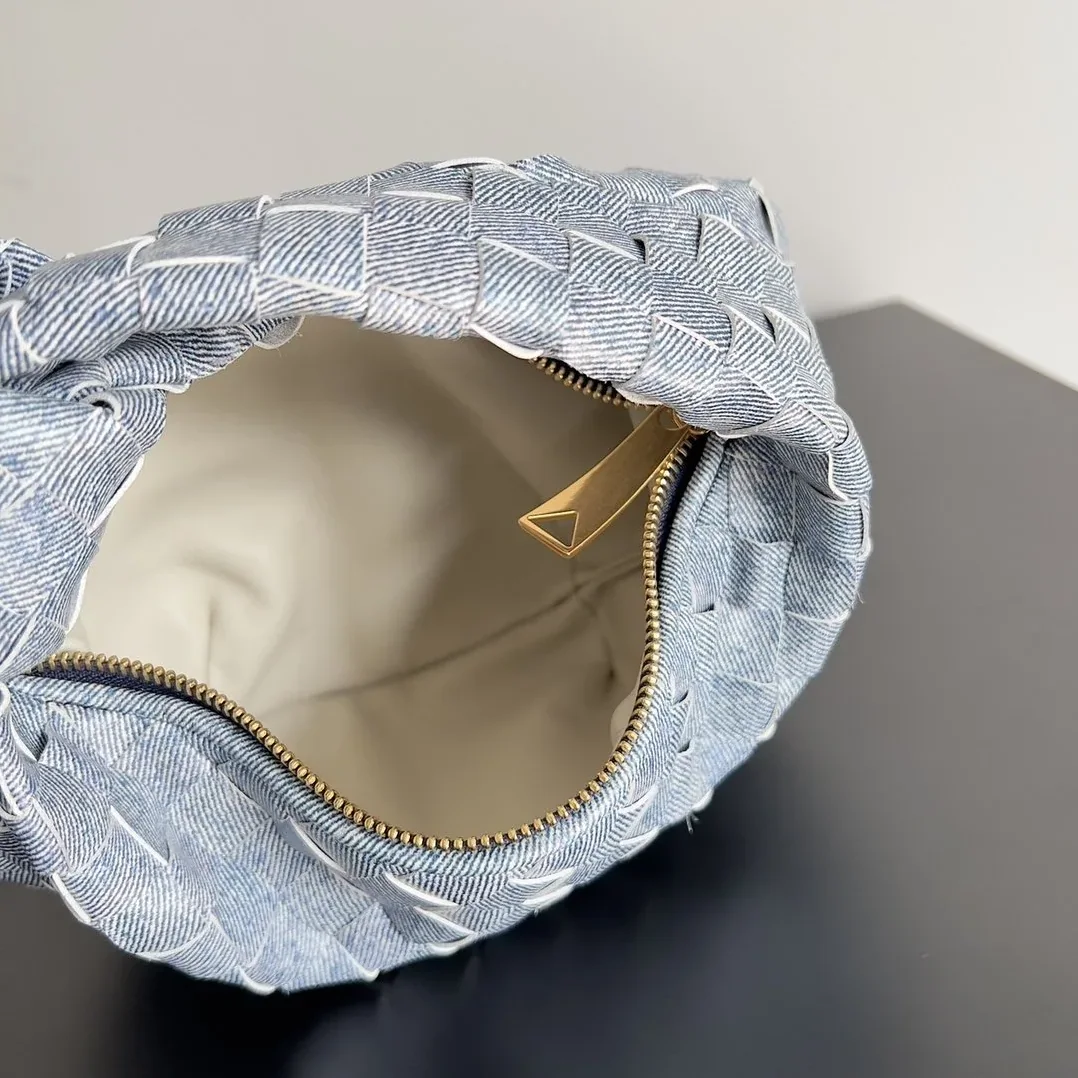 Bottega Veneta Mini Jodie Silver