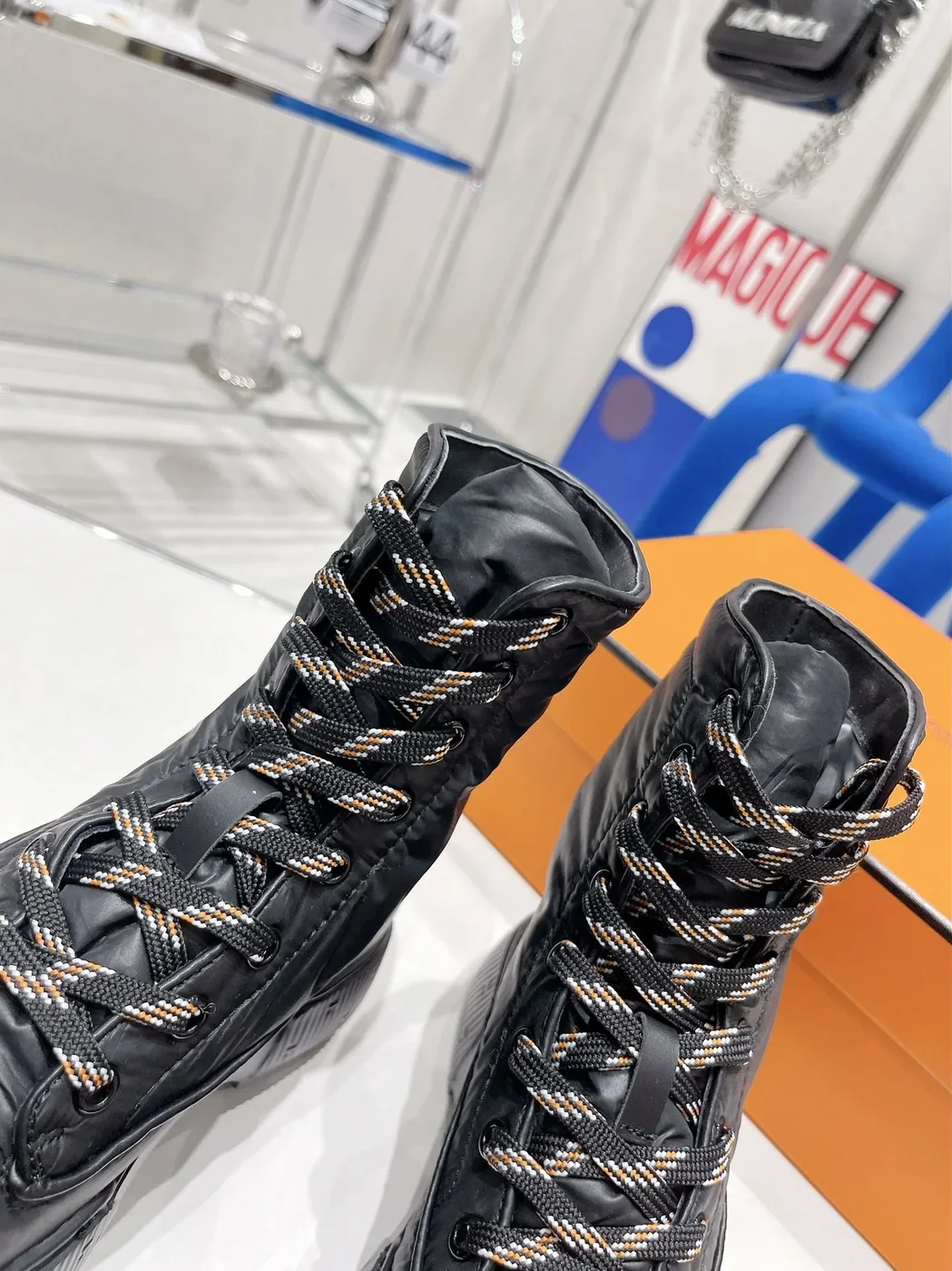 Hermes Fresh Ankle Boots Black /