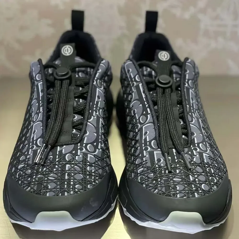 Dior B24 Sneaker Black Dior Oblique Technical Fabric for Men Dior B24 Sneaker Black Dior Oblique Technical Fabric for Men
