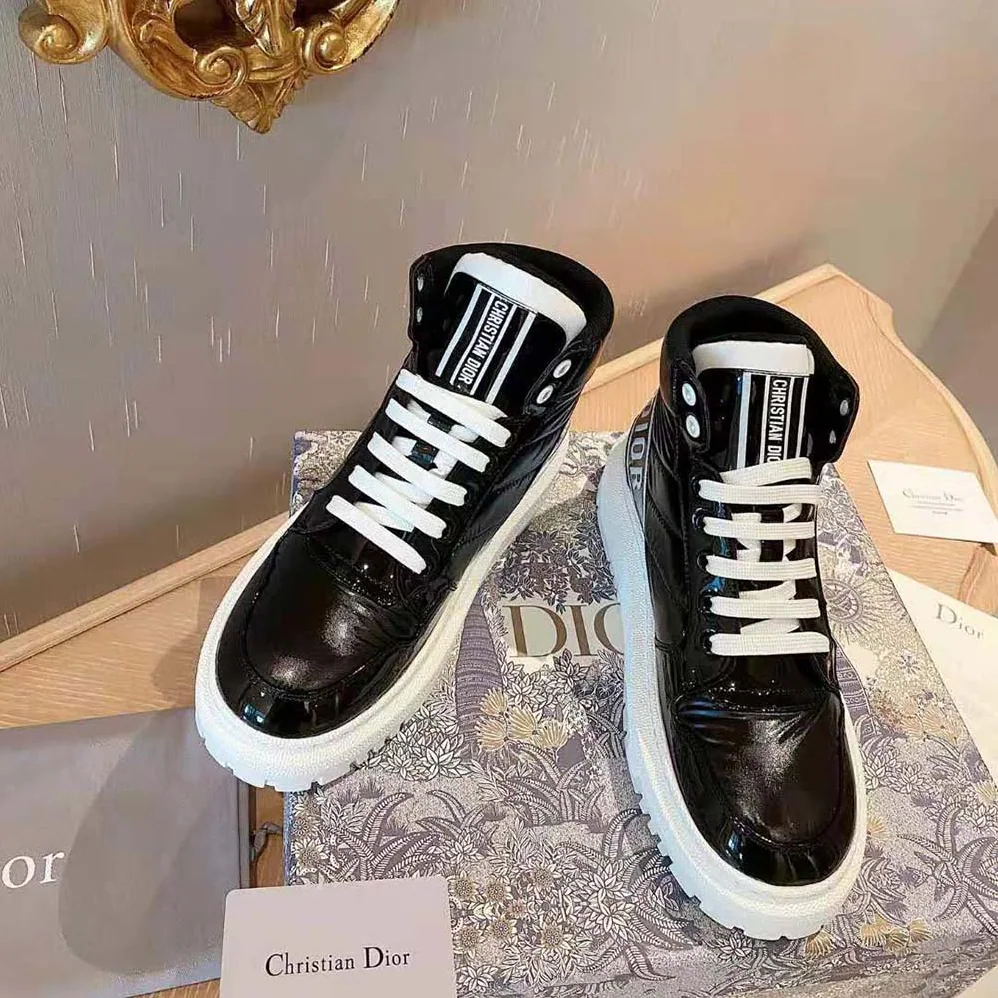 Dior D-Player Sneaker Black Quilted Nylon for Unisex