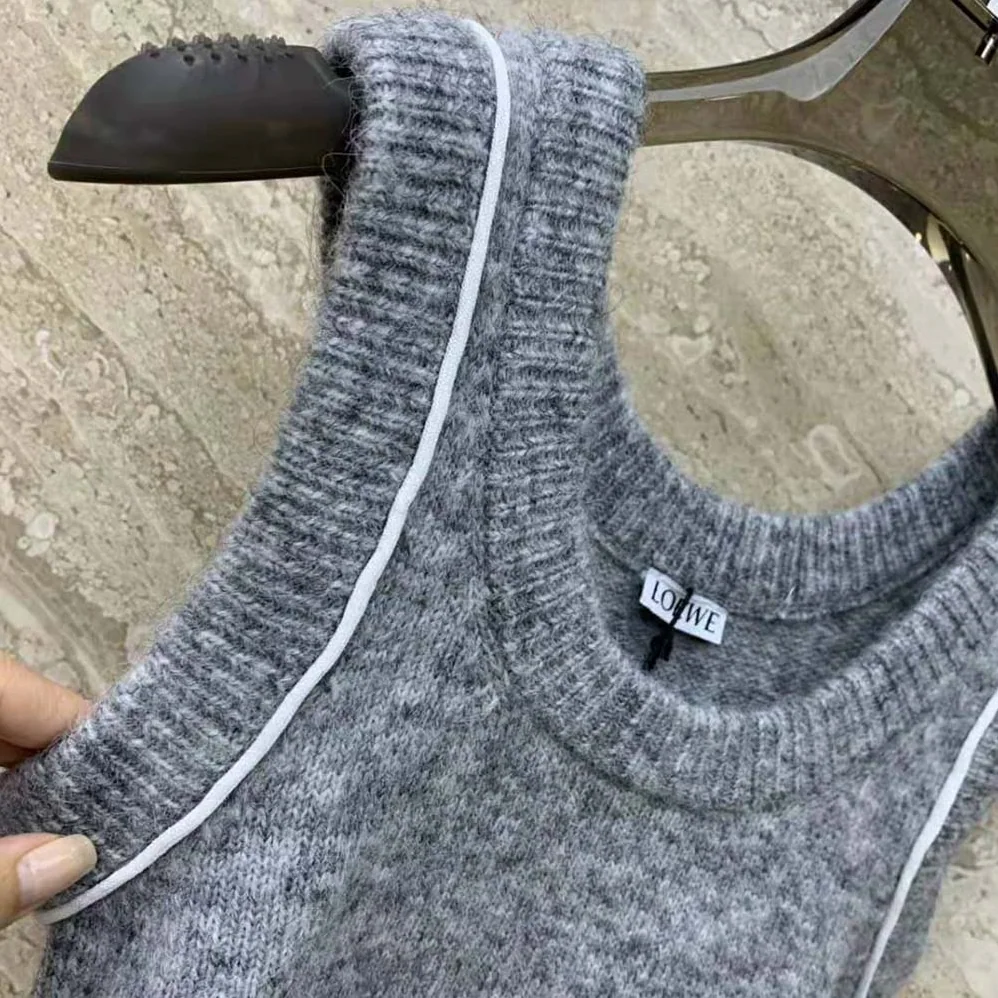 Loewe Tank Top in Cashmere and Mohair for Women Loewe Tank Top in Cashmere and Mohair for Women