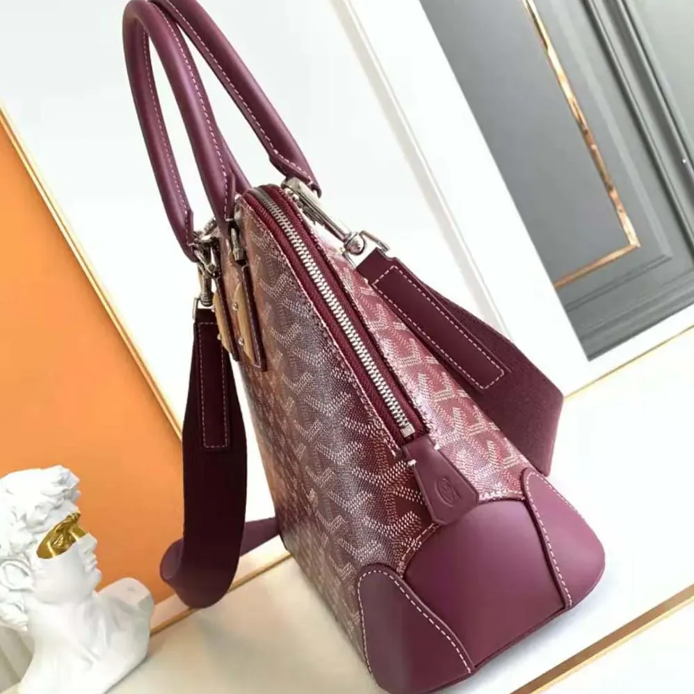 Goyard Vendôme PM Bag for Women in Maroon Goyard Vendôme PM Bag for Women in Maroon