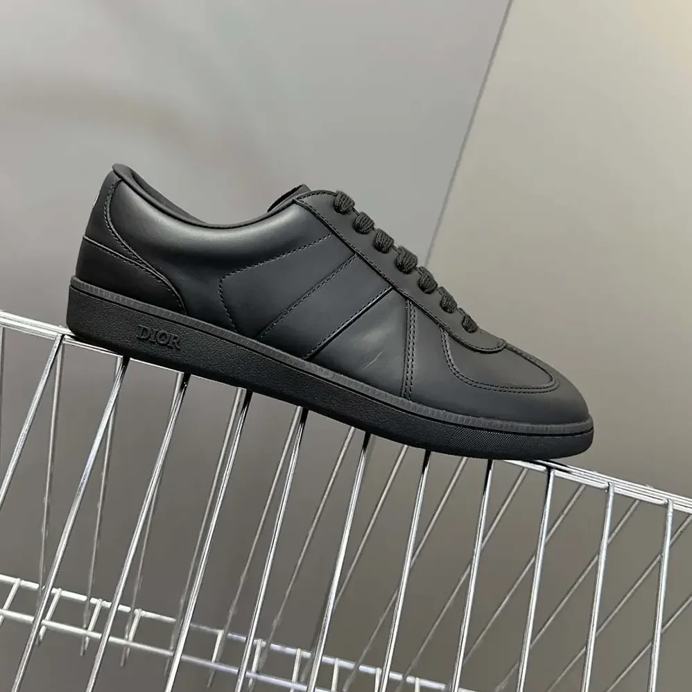 Dior B01 Matchpoint Sneaker Black Smooth Calfskin for Men