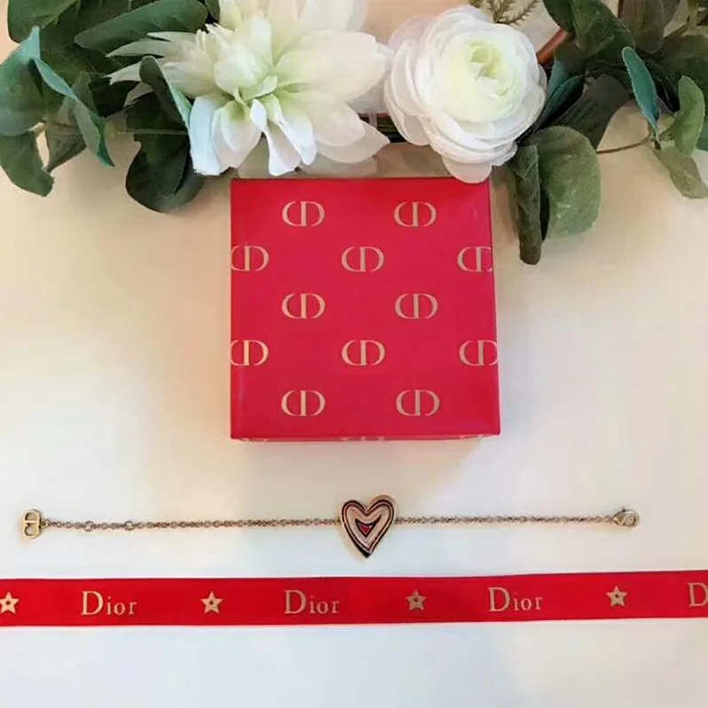 Dior “Dioramour” Heart Bracelet for Women