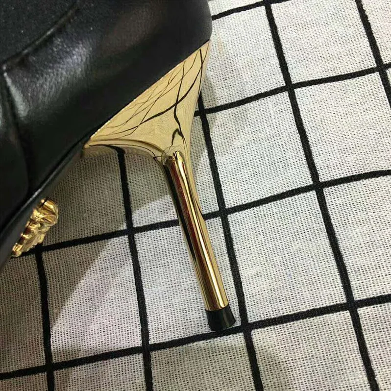 Versace Shoes Palazzo High heel Booties-95mm for Women