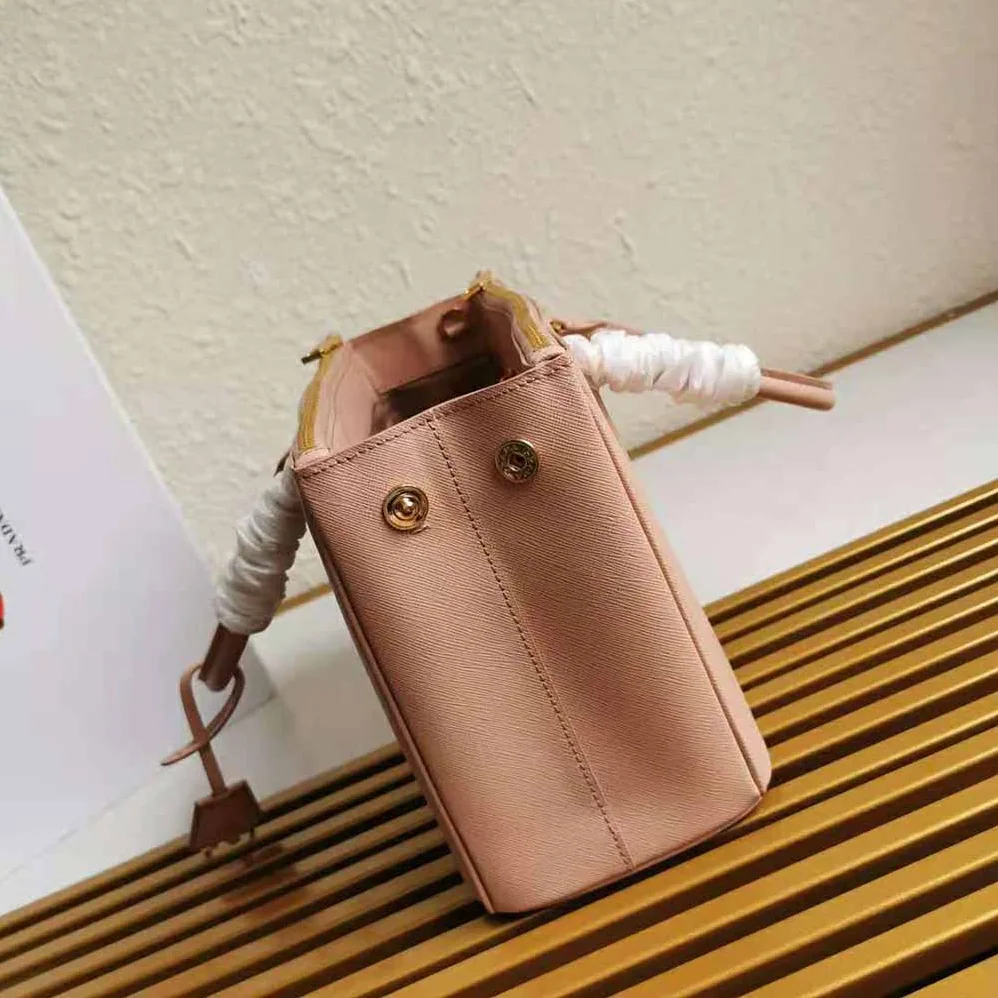 Prada Small Saffiano Leather Prada Galleria Bag for Women in Sandy