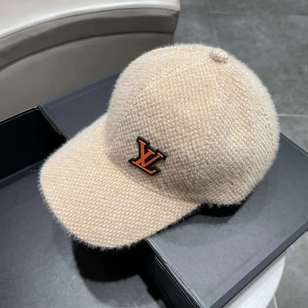 Louis Vuitton Corduroy Cap Beige Louis Vuitton Corduroy Cap Beige