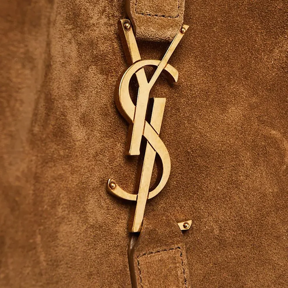 Saint Laurent YSL Le 5 à 7 Bea in Suede for Women Saint Laurent YSL Le 5 à 7 Bea in Suede for Women