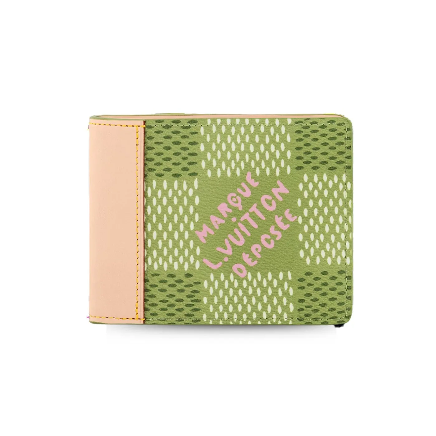 Louis Vuitton Slender Wallet Green 4.3 Inches/