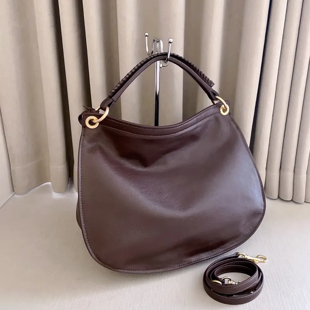 Miu Miu Rendez for Women in Vous Leather Bag Briarwood Miu Miu Rendez for Women in Vous Leather Bag Briarwood