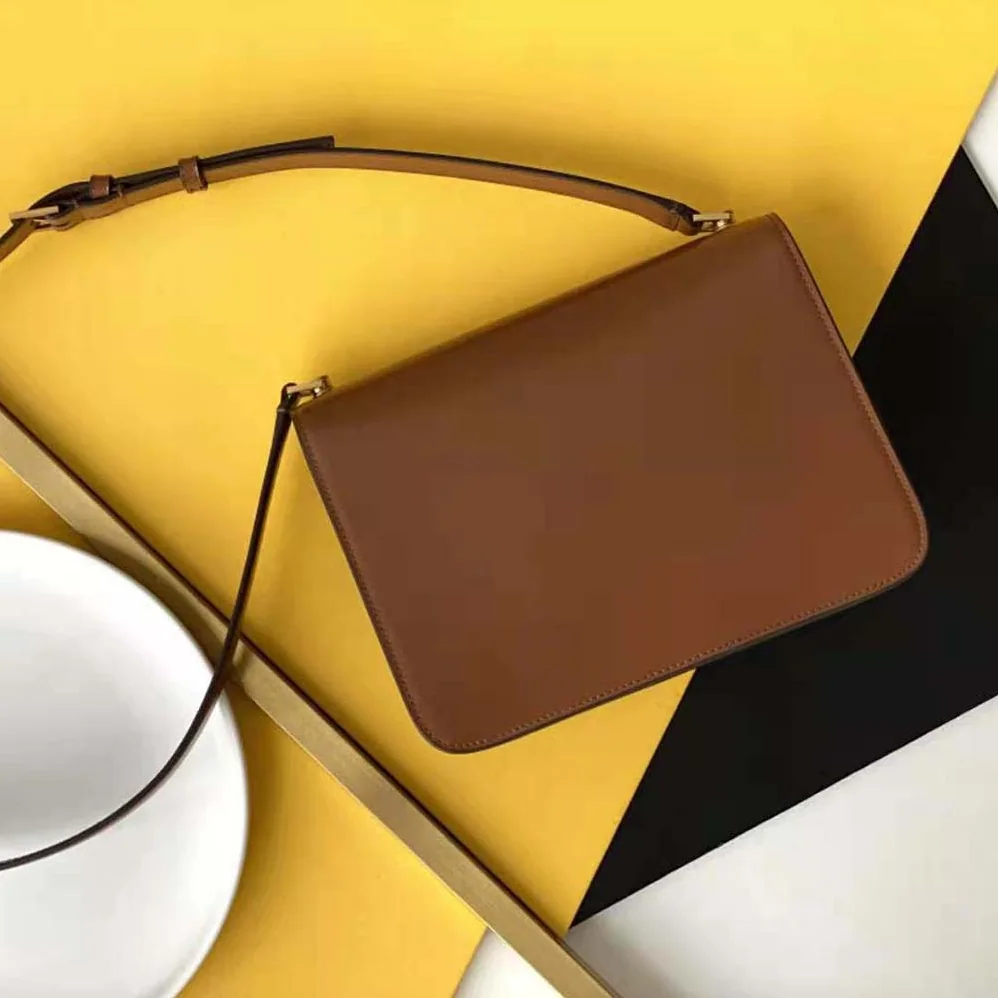 Saint Laurent YSL Le Carre Satchel in Box Saint Laurent Leather for Women